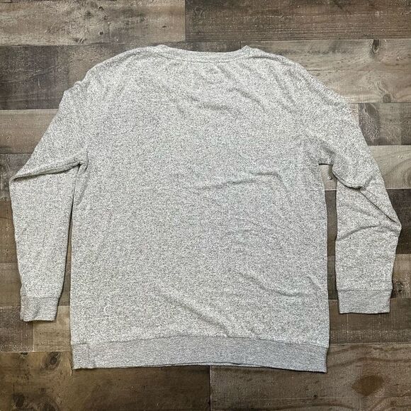 Zyia Active Women’s Size Large Pullover Sweater Grey Long Sleeve Performance Top - Picture 7 of 10